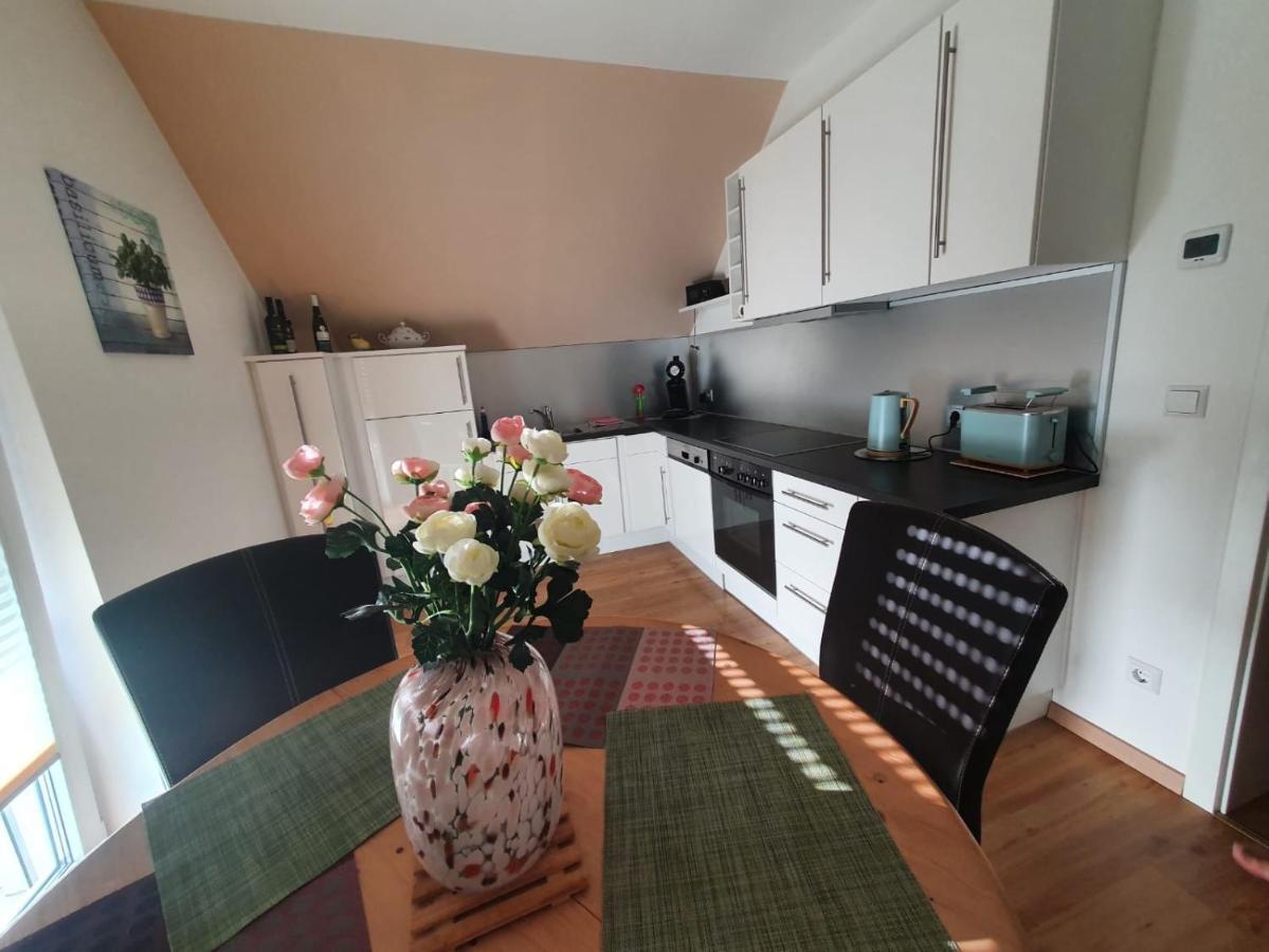Ferienwohnung „Anhaide“ 뵈르트 암 라인 외부 사진