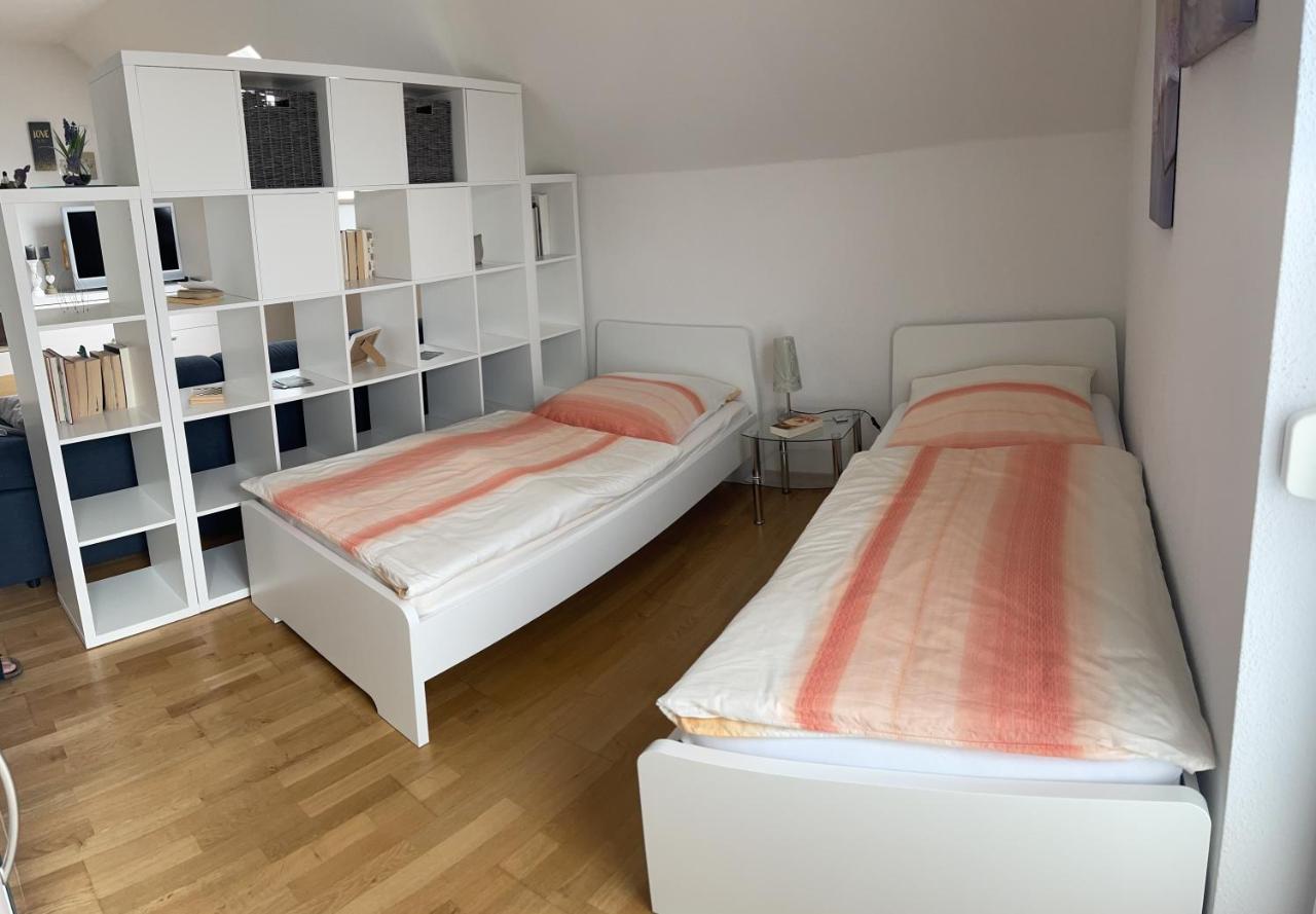 Ferienwohnung „Anhaide“ 뵈르트 암 라인 외부 사진